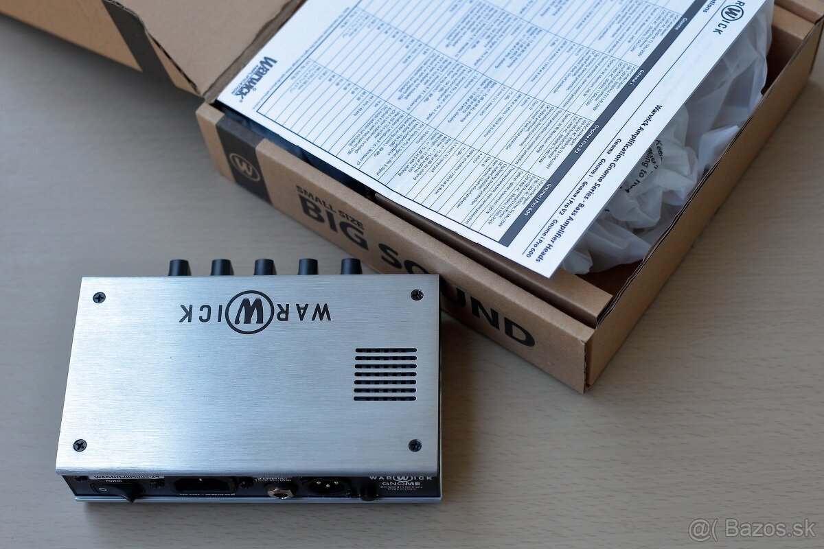 Basgitarovy zosilnovac Warwick Gnom - 3
