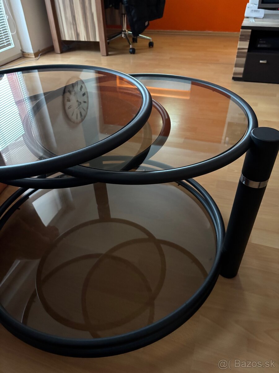 Konferenčný sklenený stolík - 3