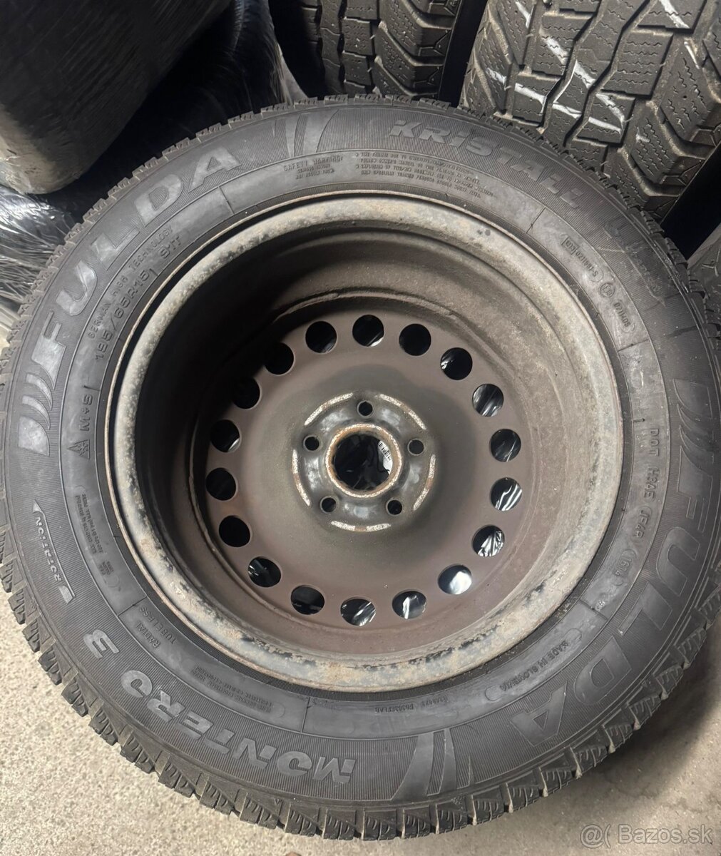 Plechove disky skoda octavia 195/65/15 - 3