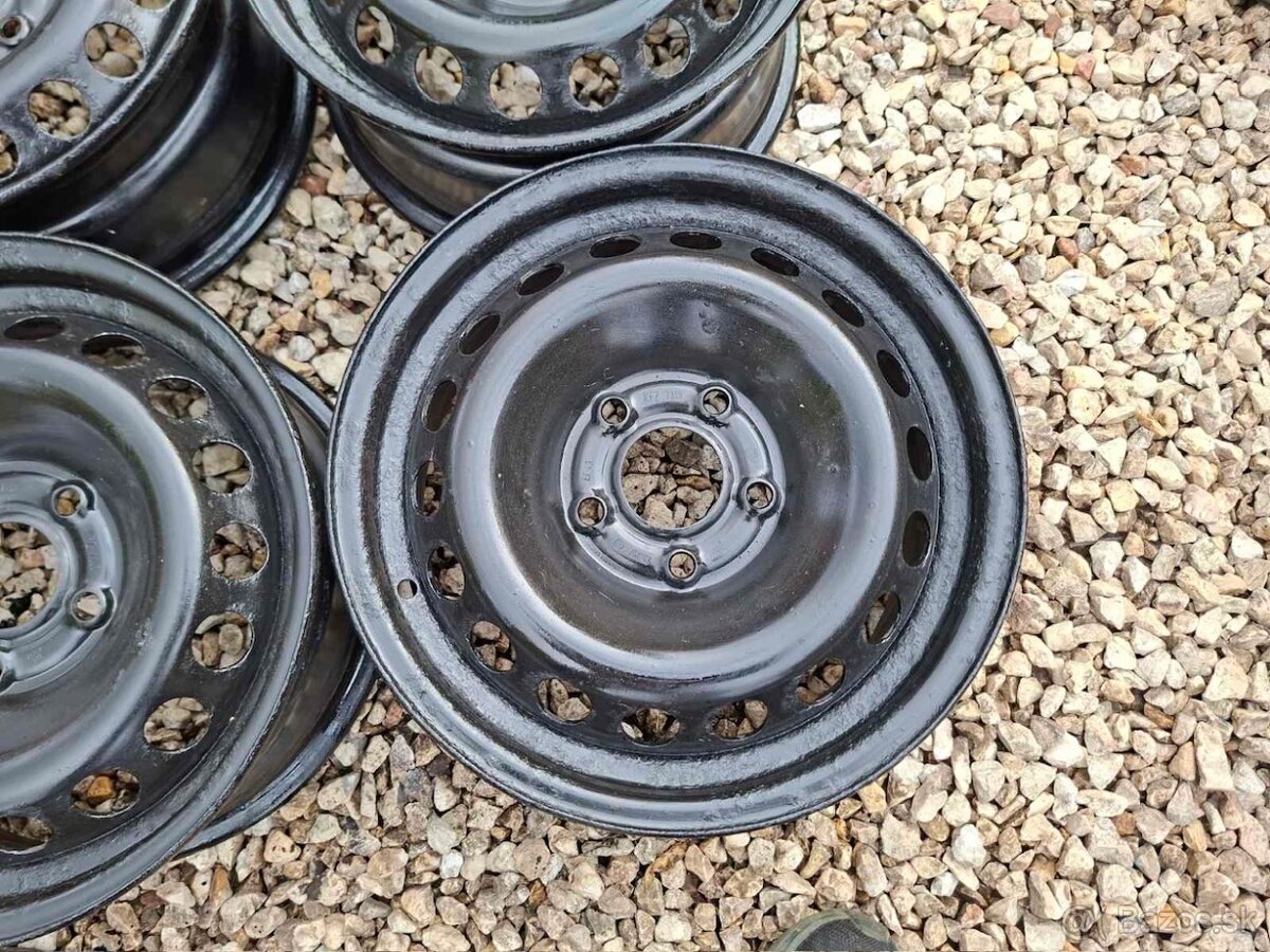 Plechové disky Renault R15, 5x114,3 - 3