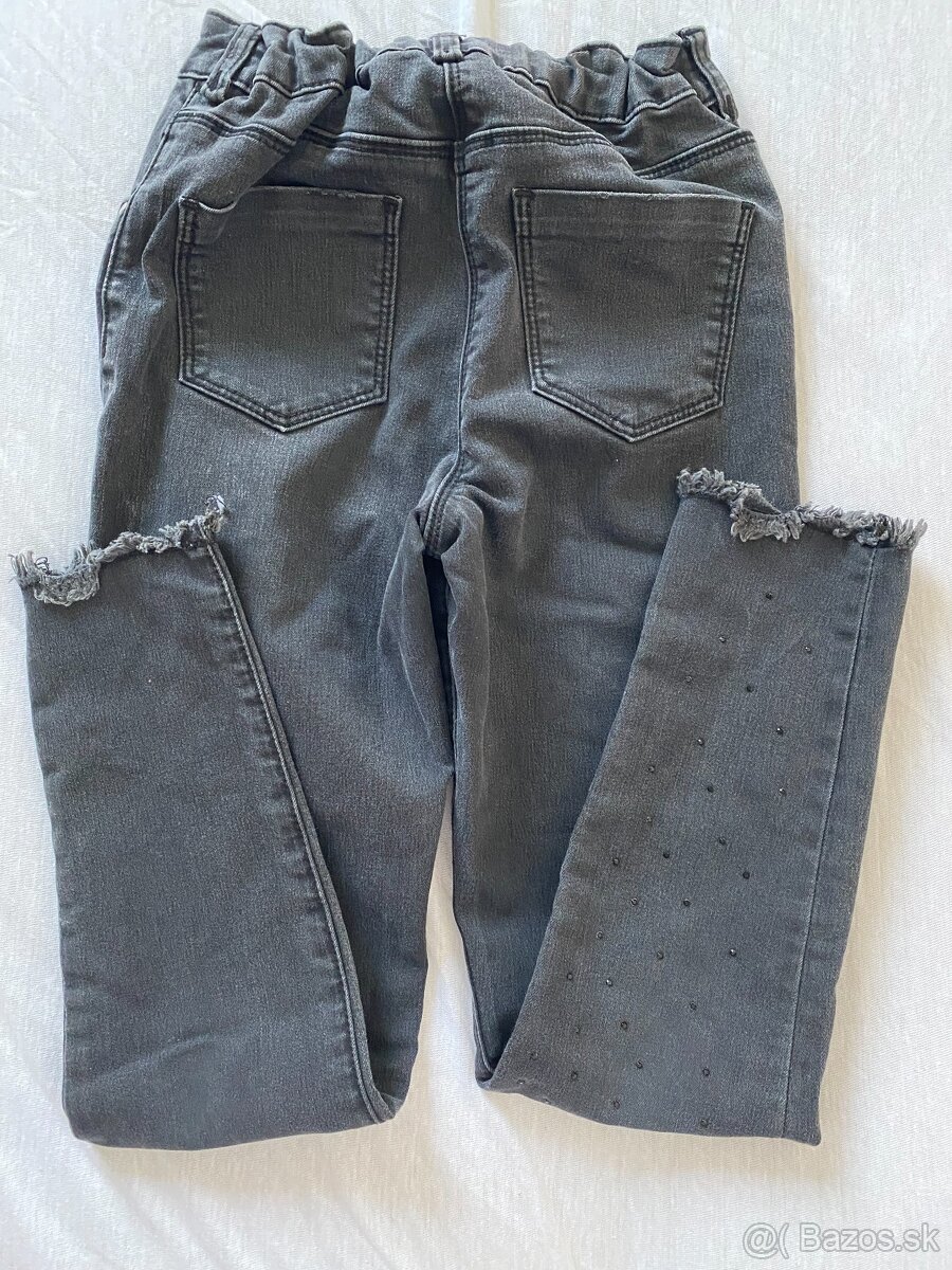 Dievčenské rifle 134cm - 3