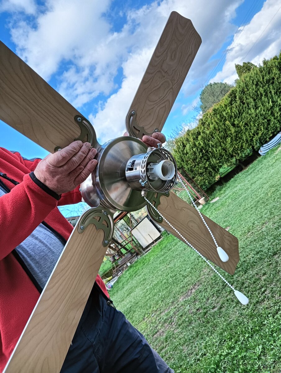 Lampa s ventilátorom - 3