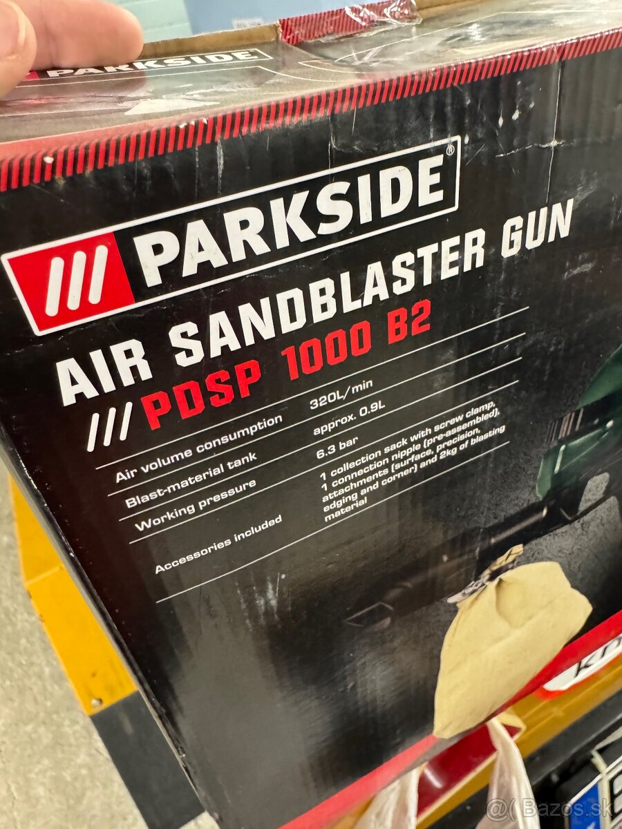 Pieskovacia pištol Parkside PDSP 1000 B2 - 3