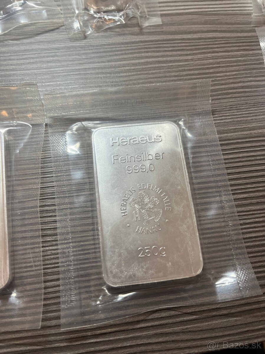 Strieborna tehlicka 250g - 3