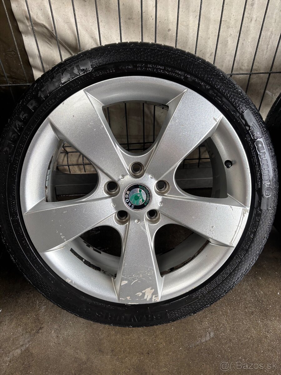 Elektrony Škoda 5x112 r17 - 3