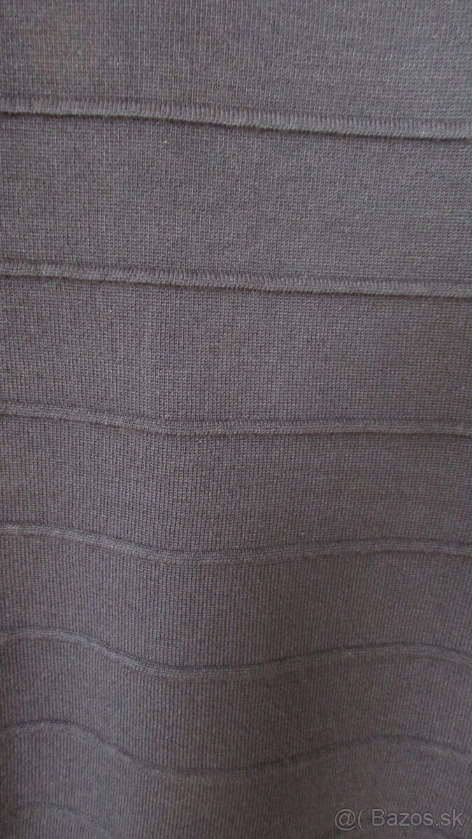 MIDI Sukňa dlhá pleteninová_Nová - 3