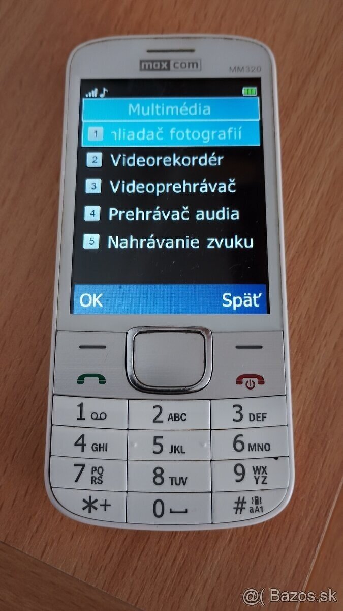 Tlacitkovy Maxcom - 3