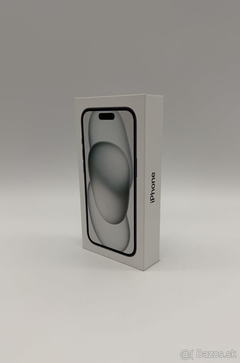 NOVÝ iPhone 15 128GB Black + ZÁRUKA - 3