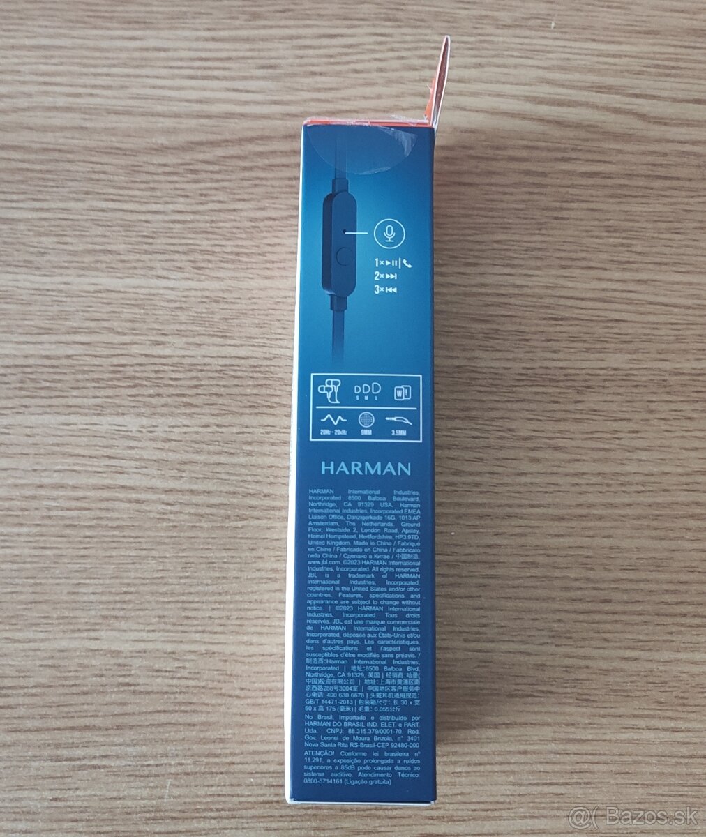 Predám slúchadlá JBL T110 - 3
