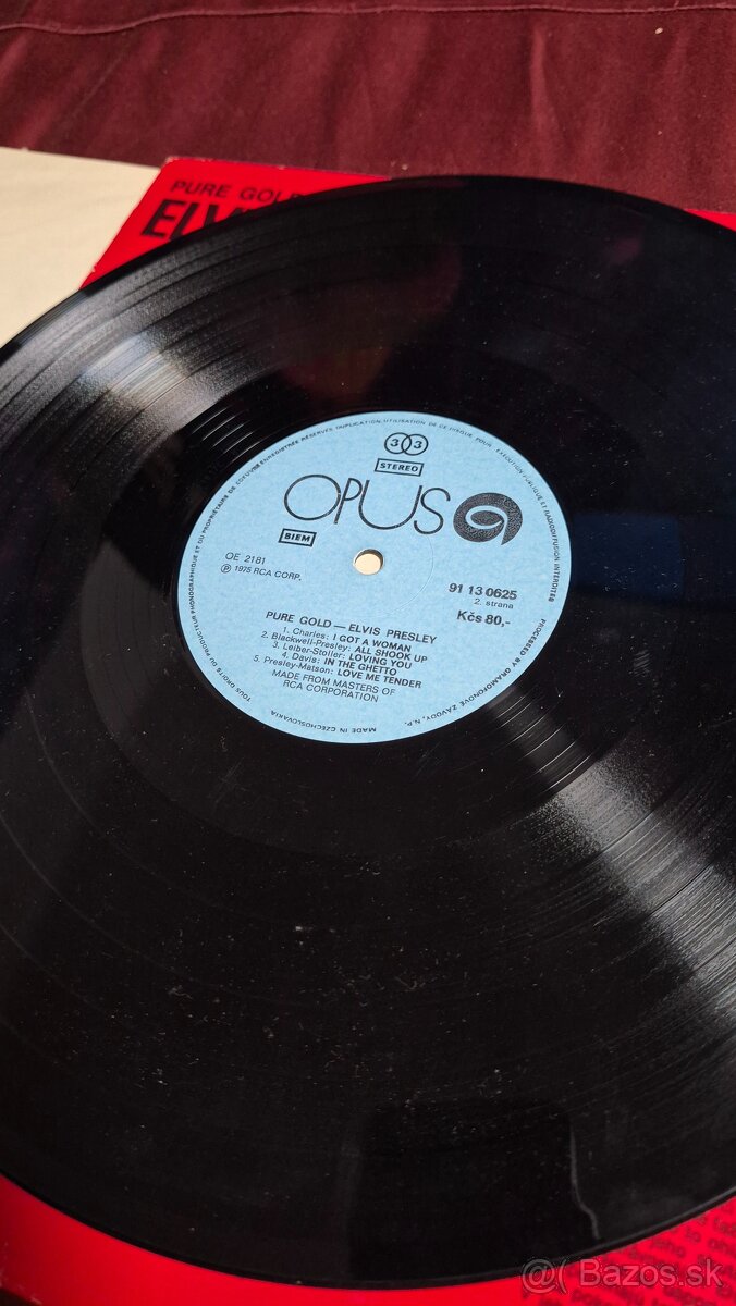 LP Elvis Presley – Pure Gold (OPUS) - 3