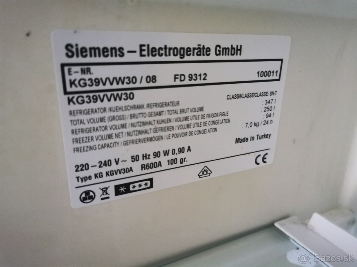Chladnička Siemens - 3