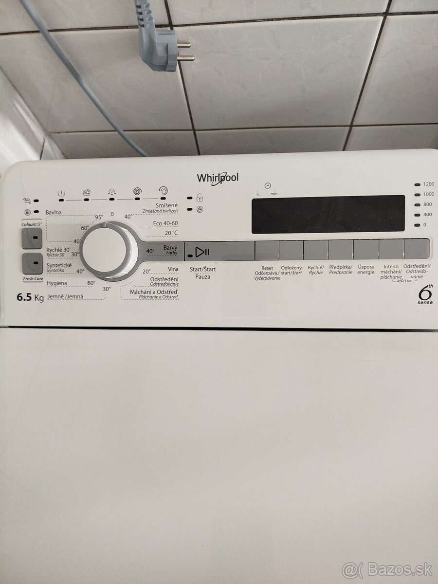 Automatická práčka Whirlpool TDLR65230SS - 3
