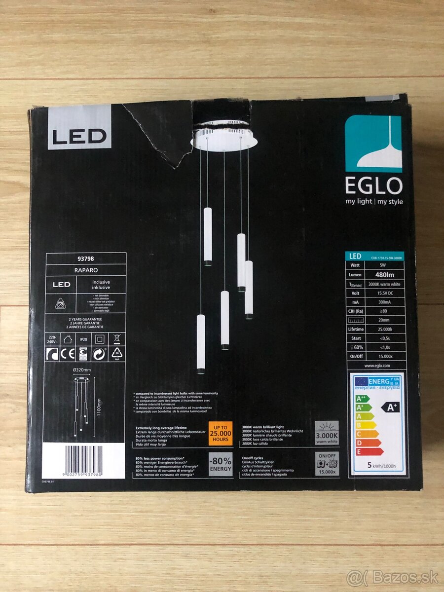 EGLO RAPARO LED luster - 3