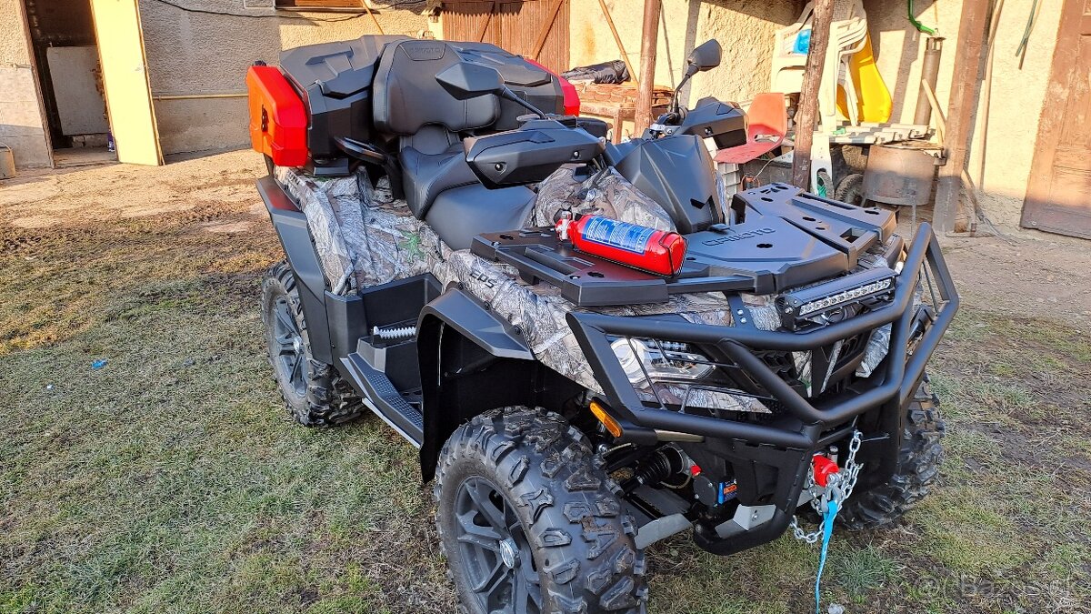 CF Moto 850xc L7e - Biele ŠPZ