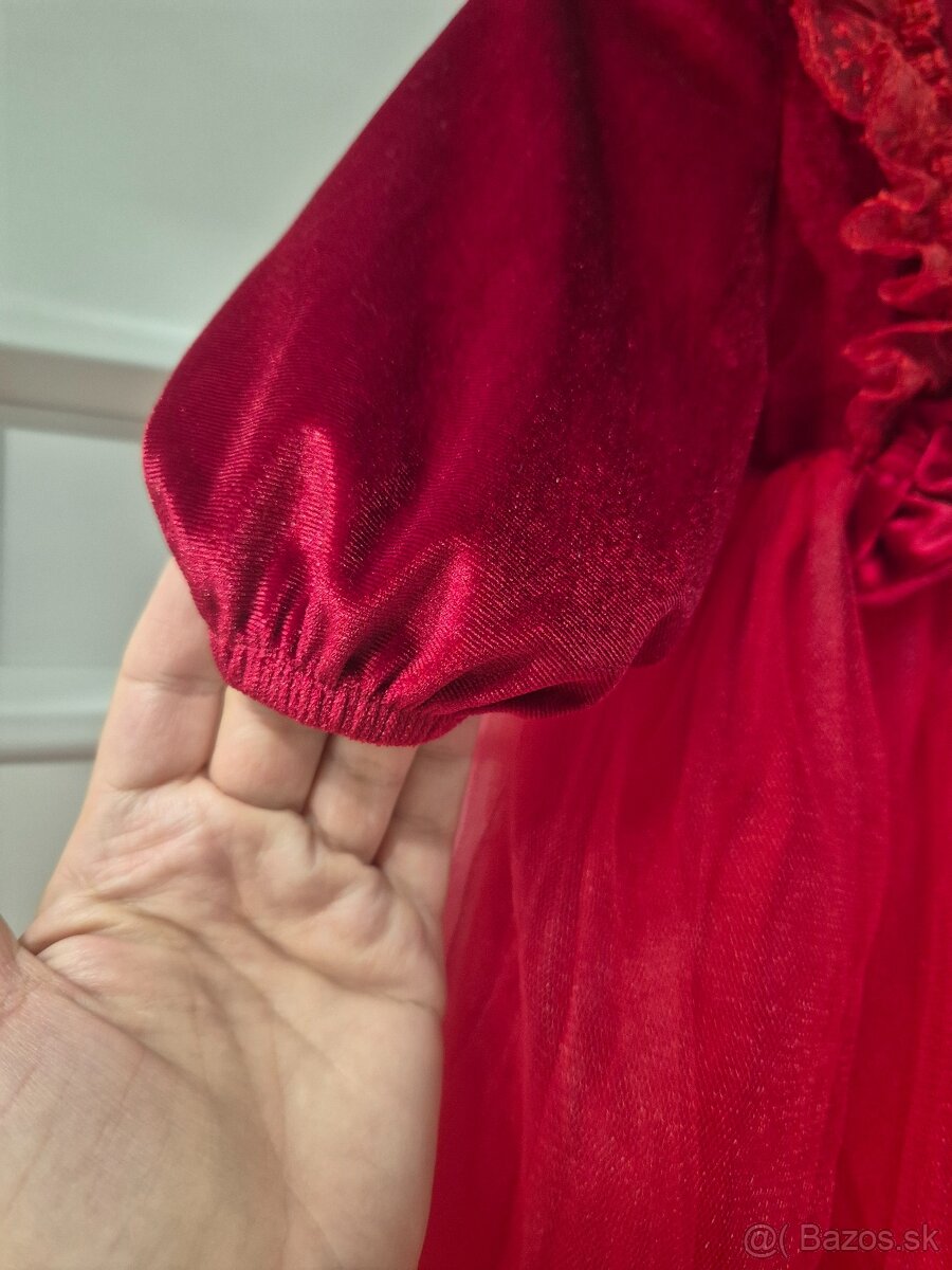 Slavnostne saty - cervene - 3