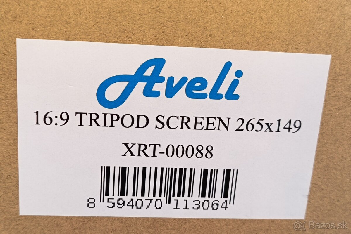 Plátno AVELI statív, 265x149 cm (16:9) 120", XRT-00088 - 3