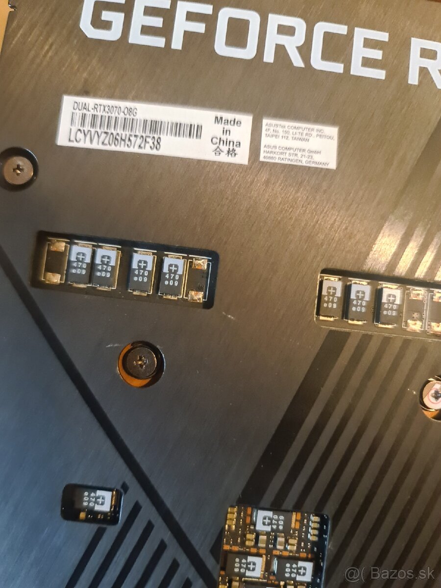 RTX 3070 dual Asus - 3
