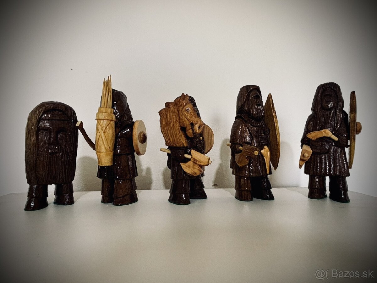 Drevené figúrky na šachovnicu - 3