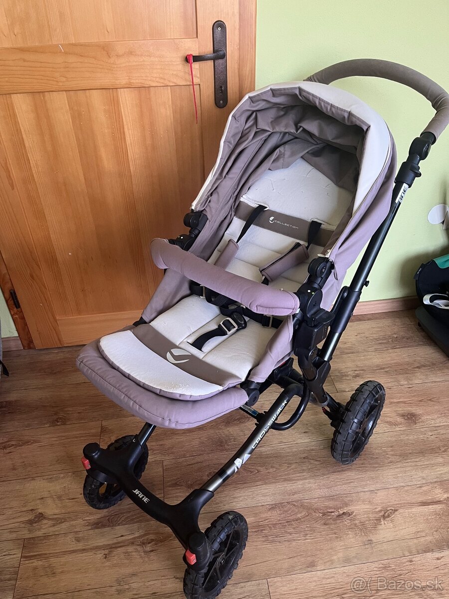 Trojkombinácia kočík - Jané crosswalk - béžový - 3