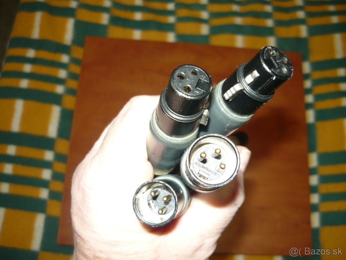 Purist Audio Design , 1m dlhý XLR kábel - 3