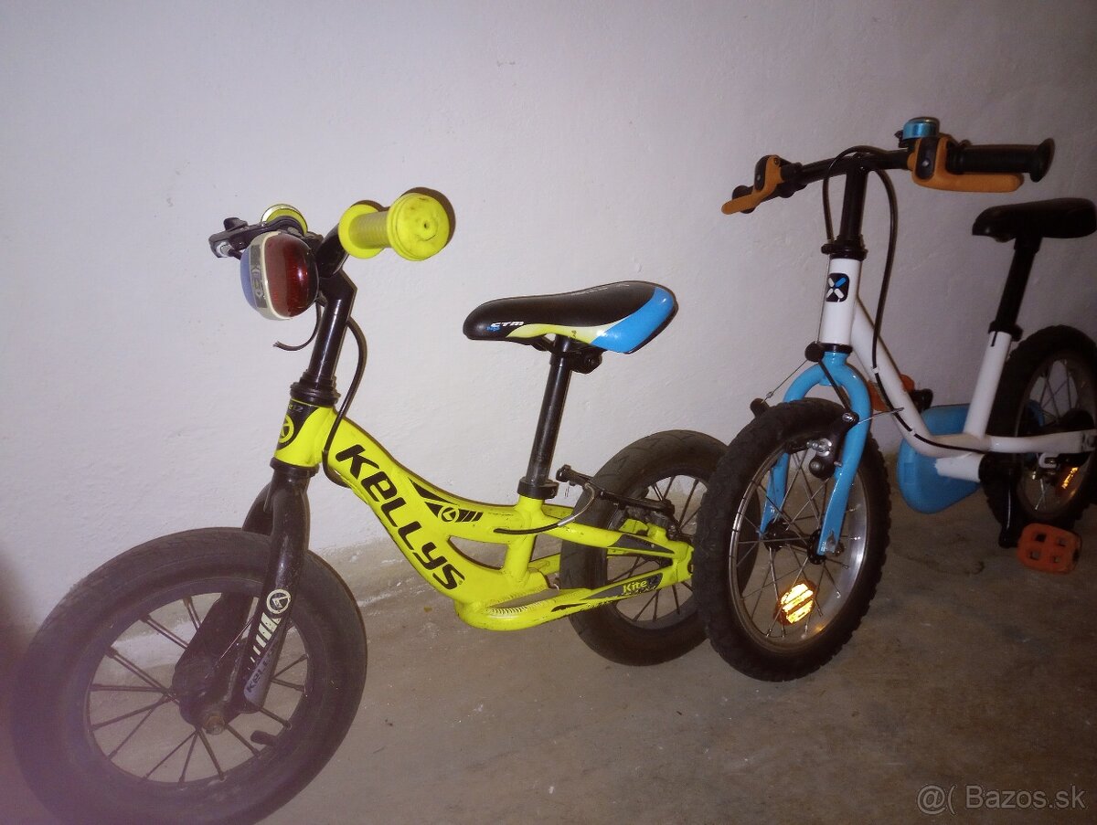 Detský bicykel + odrážadlo - 3