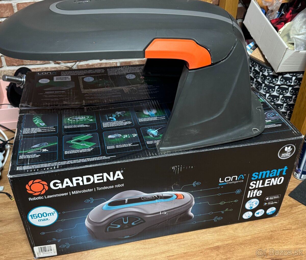 Robotická kosačka Gardena smart SILENO life 1.500 m² - 3