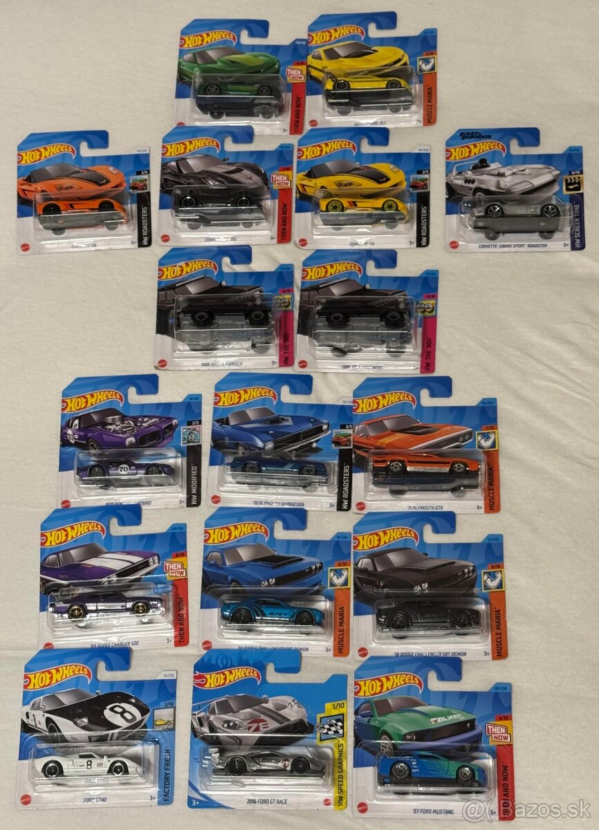 Hot Wheels Autíčka - 3