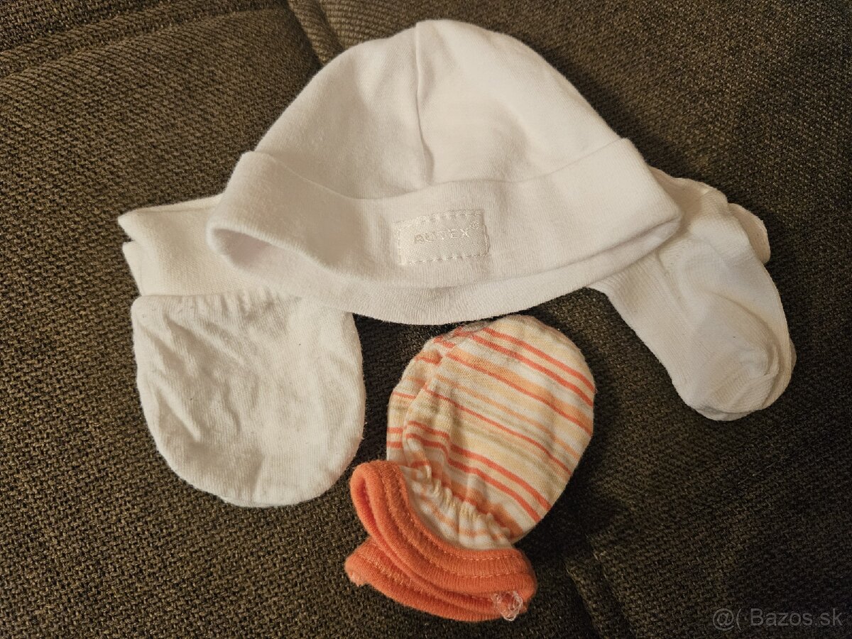 Novorodenecké body 50cm + iné - 3