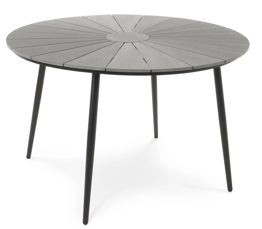 ZÁHRADNÝ STÔL, kov, plast, 120/120/74 cm - 3
