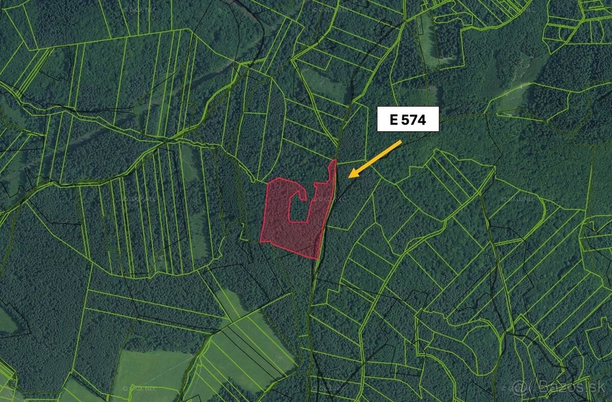 Hatné – 5.853 m2 LES – PREDAJ - 3
