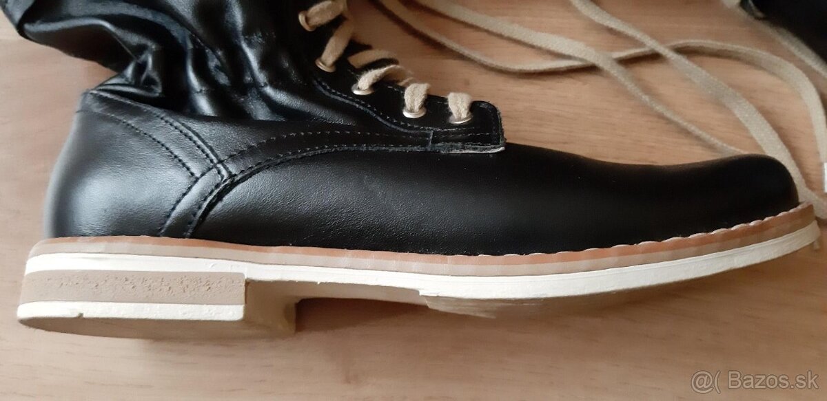 Kožené prechodné topánky 37 - 3