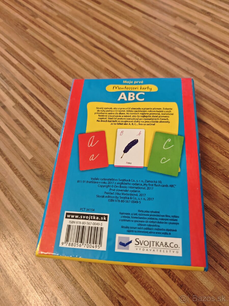 Montessori karty - 3