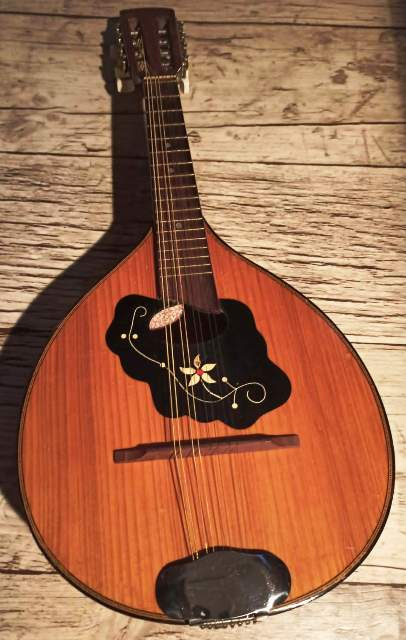 Retro mandolína v praktickom puzdre - 3