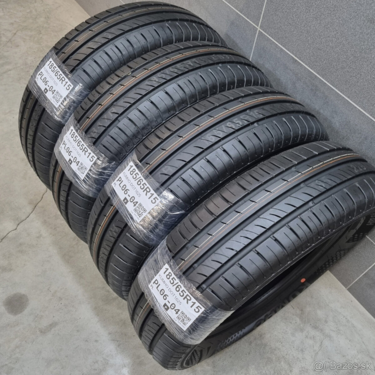 Letné pneumatiky 185/65 R15 KUMHO - 3