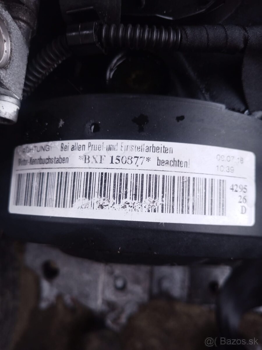 Motor 1.9 tdi, 77 kW, BXE - 3