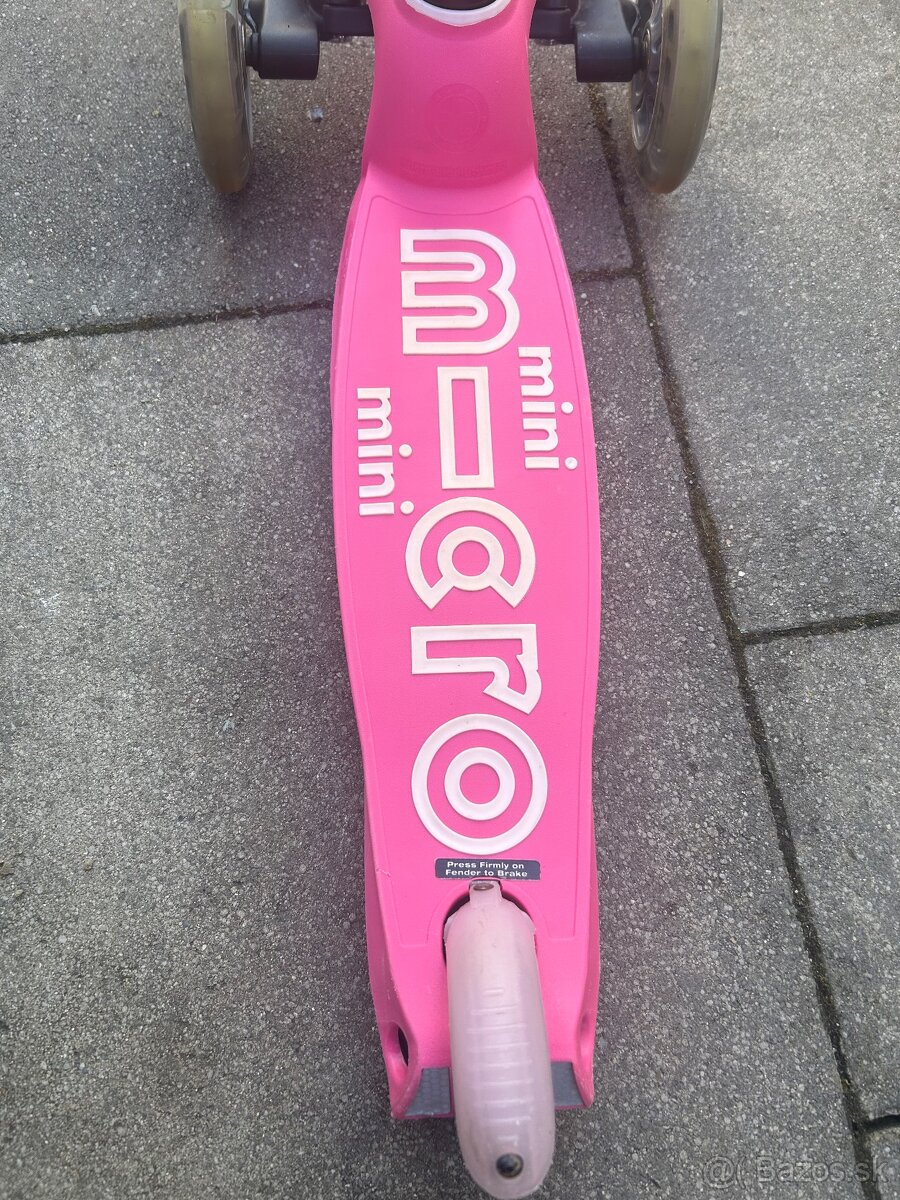 Kolobežka micro led deluxe light - 3