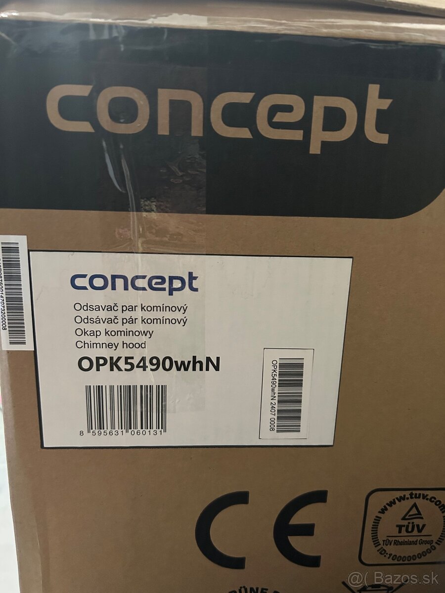 Digestor Concept OPK5490WHN biely -nový - 3