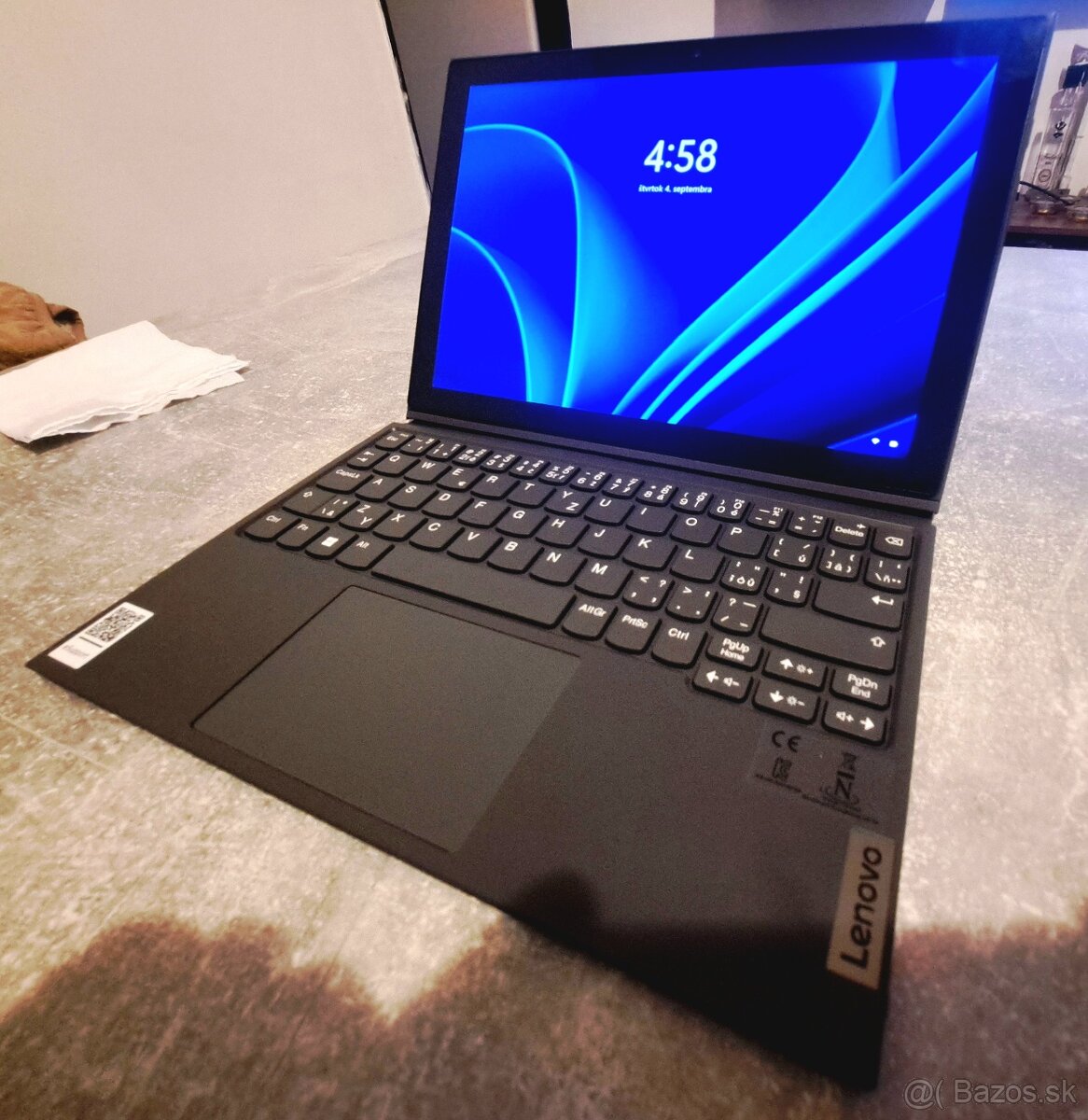 Predám 2 v 1 notebook + tablet Lenovo IdeaPad duet 3 - 3