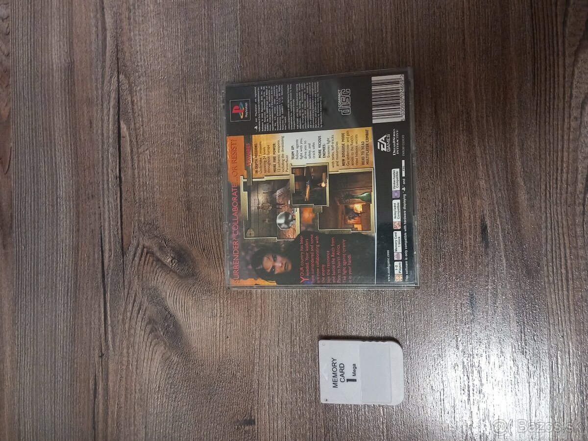 Medal of honor underground + alien resurrection ps1 - 3