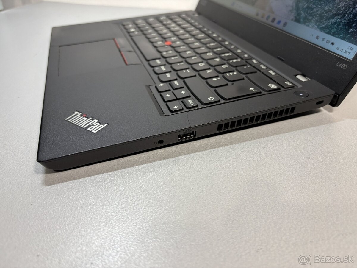 #116 Lenovo ThinkPad L480/i7 8550U/32GB DDR4/256GB - 3