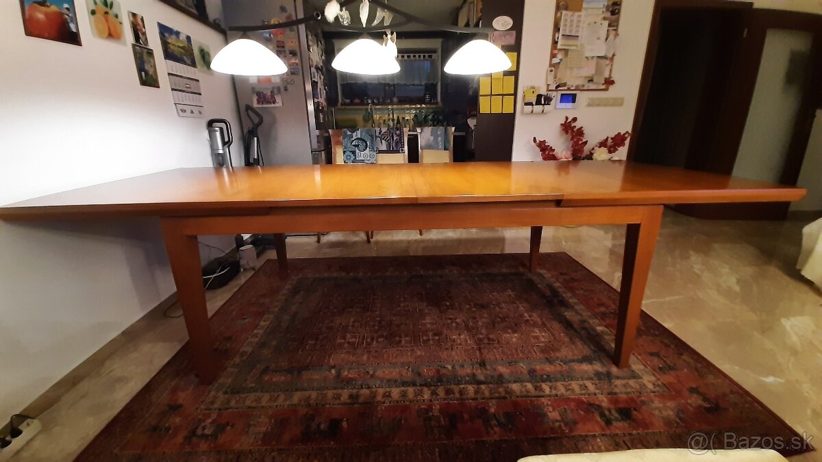 Štýlový stol so stolickami SELVA masiv čerešňa-ZNIZENA CENA - 3