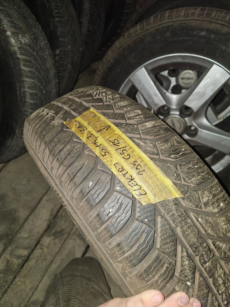 Zimny set 15" 5x114 elektrony - 3