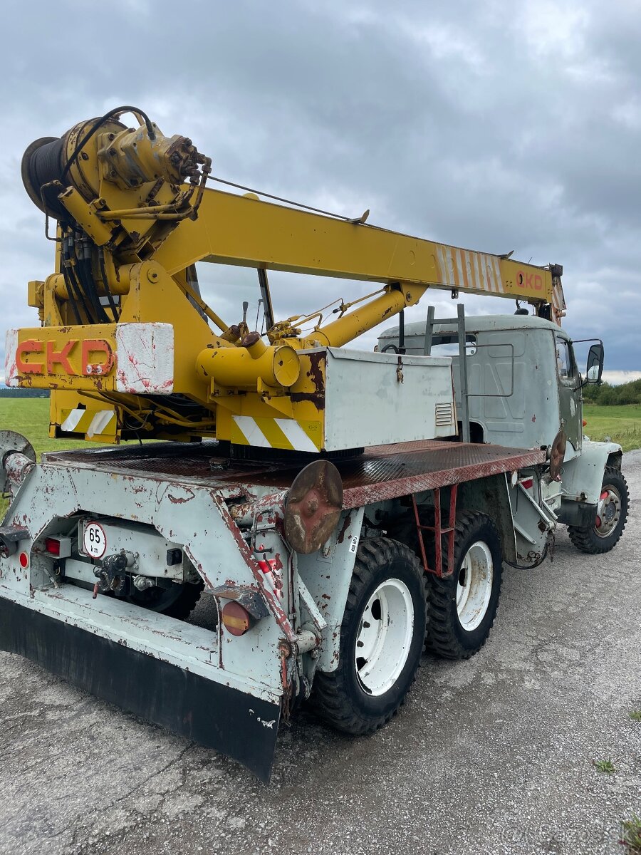 Predám AUTOŽERIAV Praga V3S AD080 s TP - 3