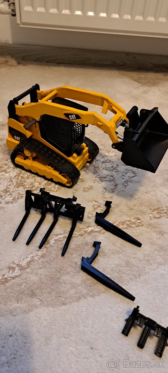 Pásový bager bruder,plus extra vidlice - 3