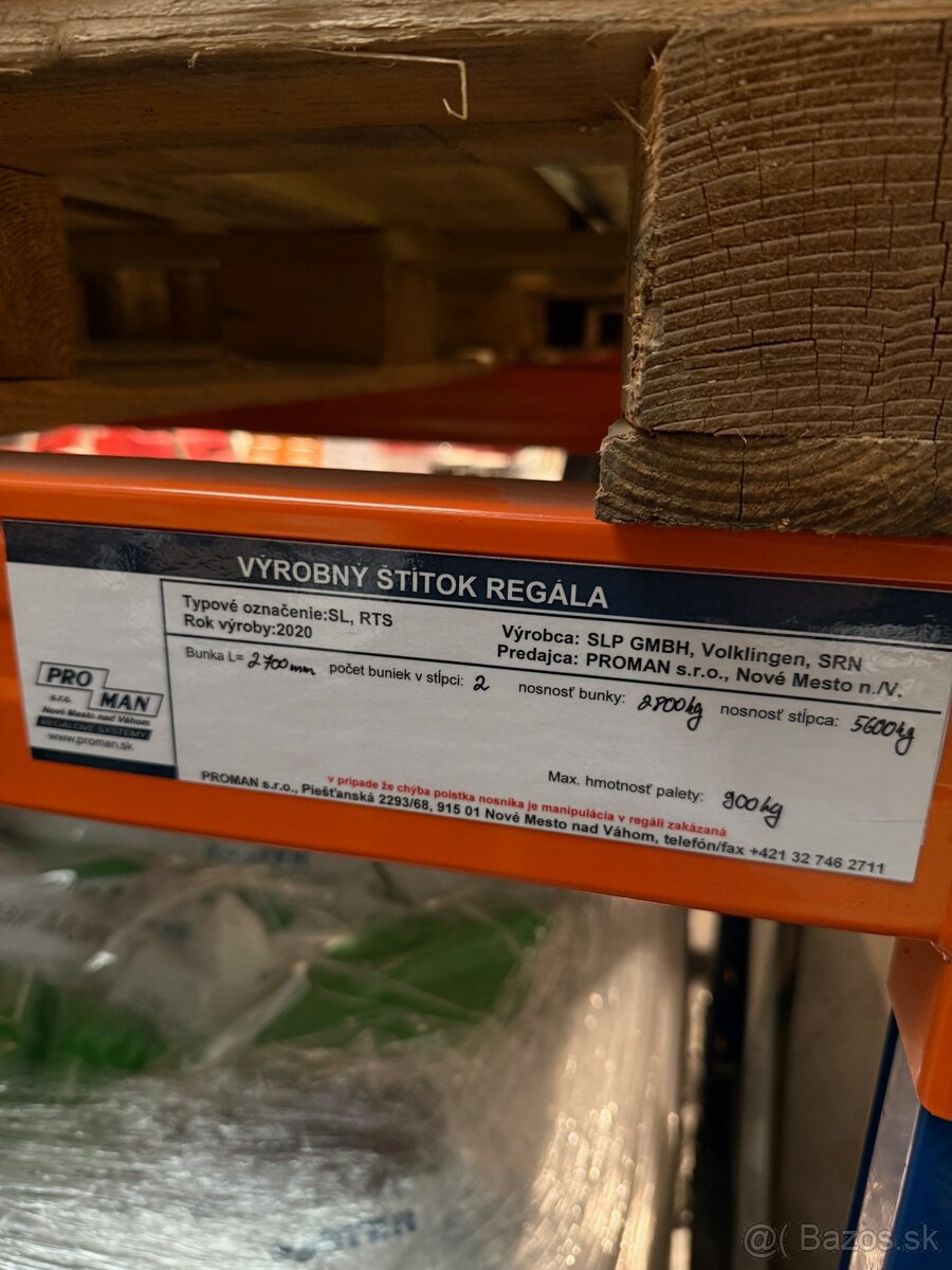 Nosník k paletovému regálu - 3