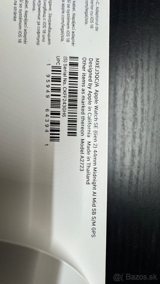 Predám Apple Watch 2 gen. 44mm - 3