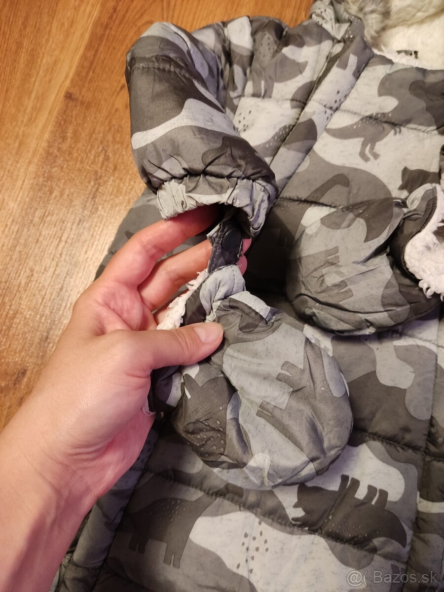 Detská zimná kombinéza veľ. 80 - 3