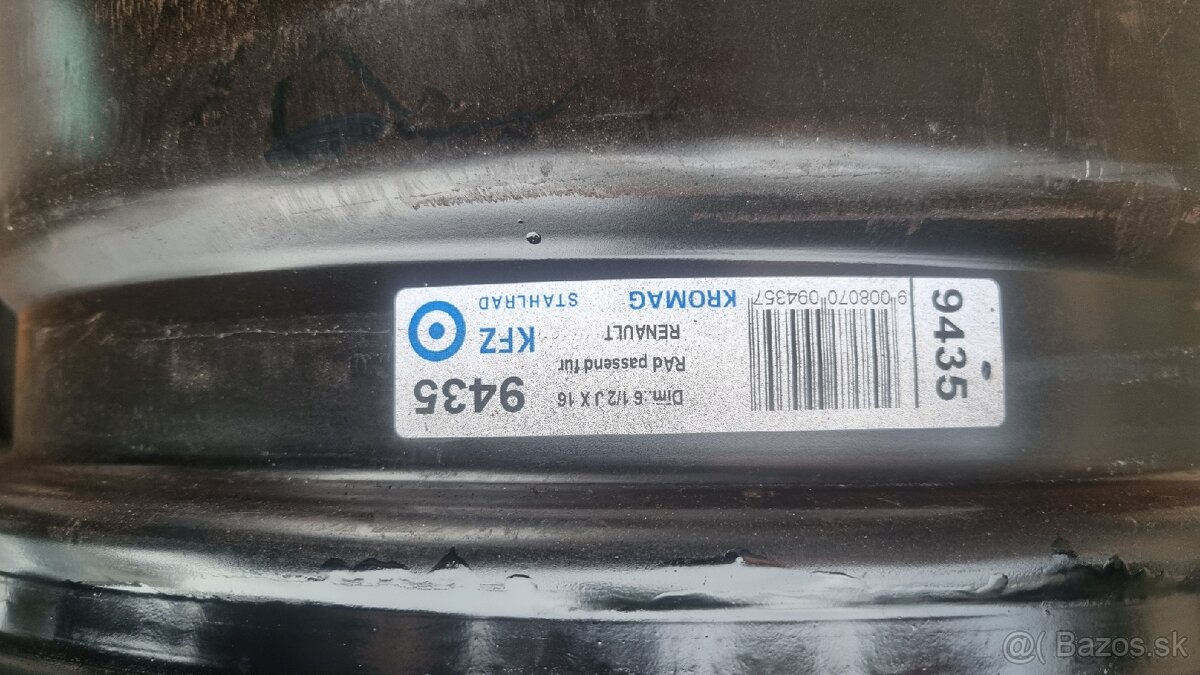 Predam plechace 16 renault - 3