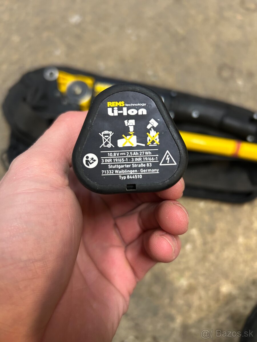 Rems Akku-Nano rezač rur - 3