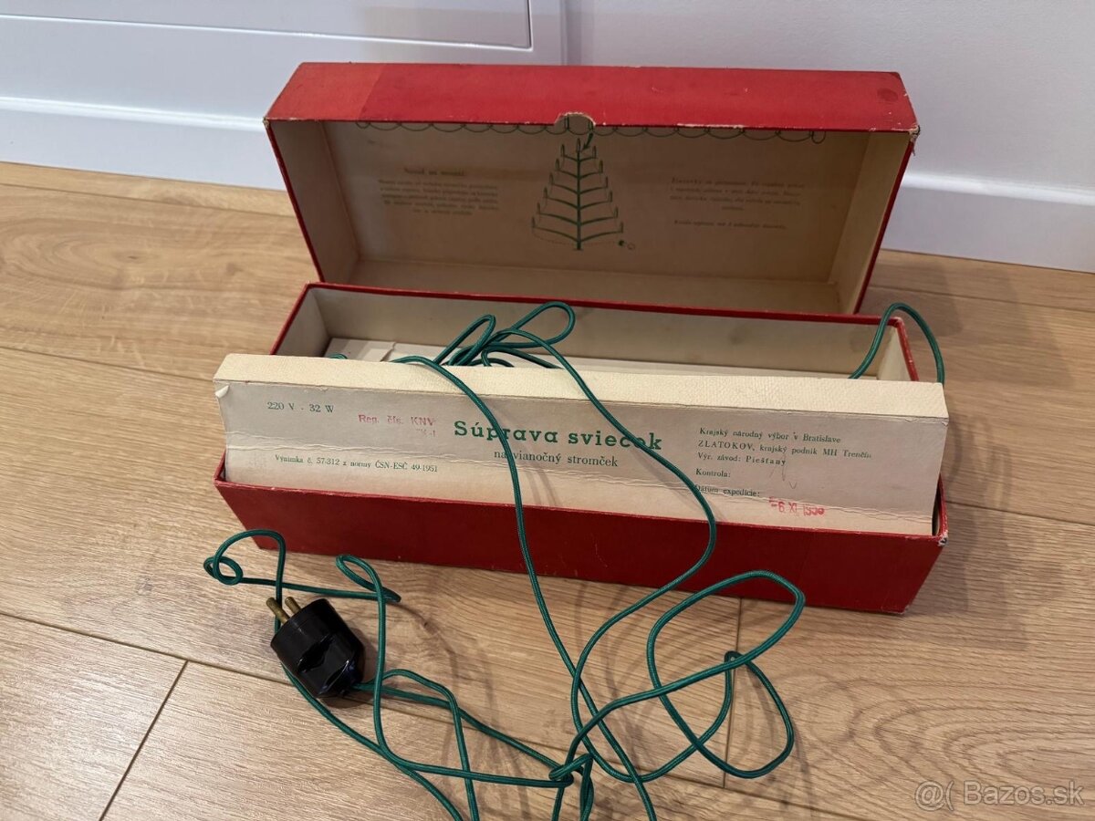 Retro vianočné sviečky - 3